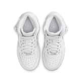 Nike Air Force 1 Mid EasyOn SE GS 'Triple White' Angle 1