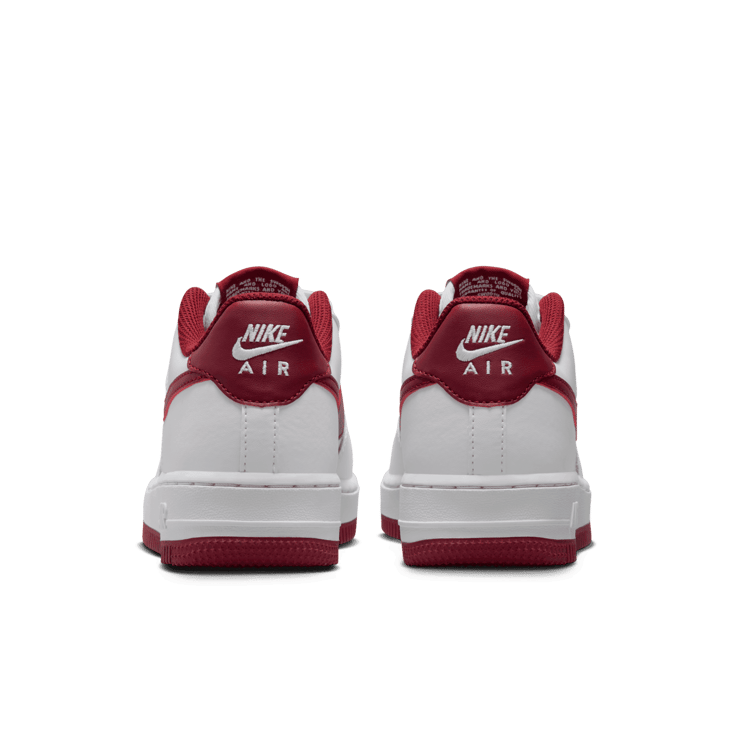 Nike Air Force 1 GS 'White Team Red' Angle 3