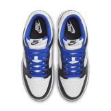 Nike Dunk Low White Black Royal Angle 1