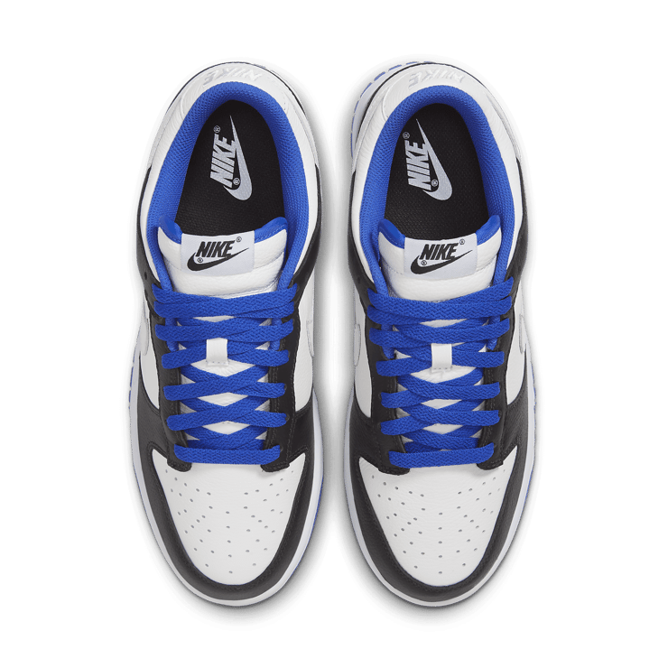 Nike Dunk Low White Black Royal Angle 1