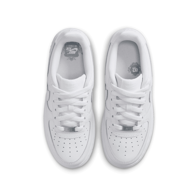 Nike Air Force 1 LE GS 'Triple White' Angle 0