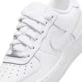 Nike Air Force 1 LE GS 'Triple White' Angle 2