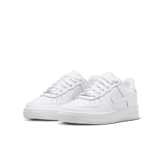 Nike Air Force 1 LE GS 'Triple White' Angle 1