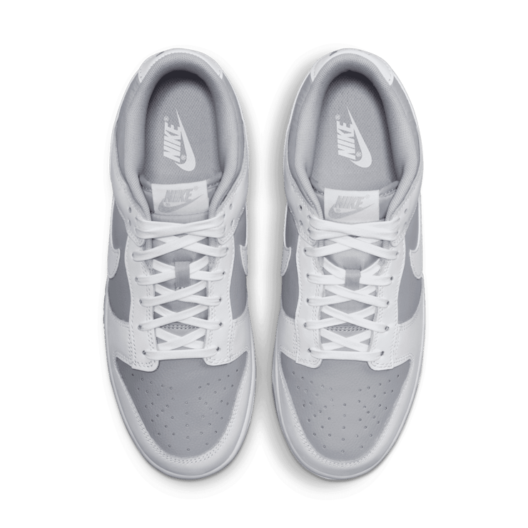 Nike Dunk Low White Grey Angle 1