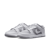 Nike Dunk Low White Grey Angle 2