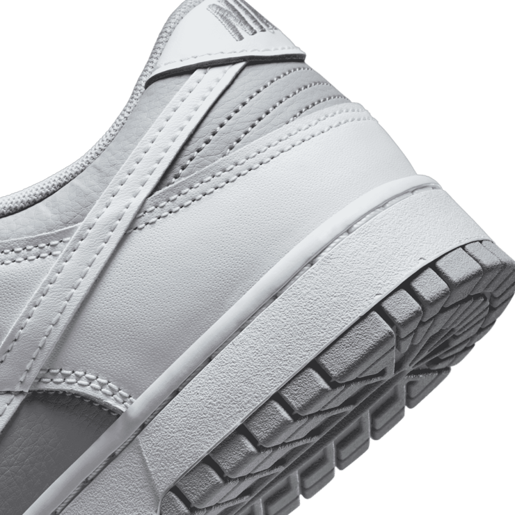 Nike Dunk Low White Grey Angle 5