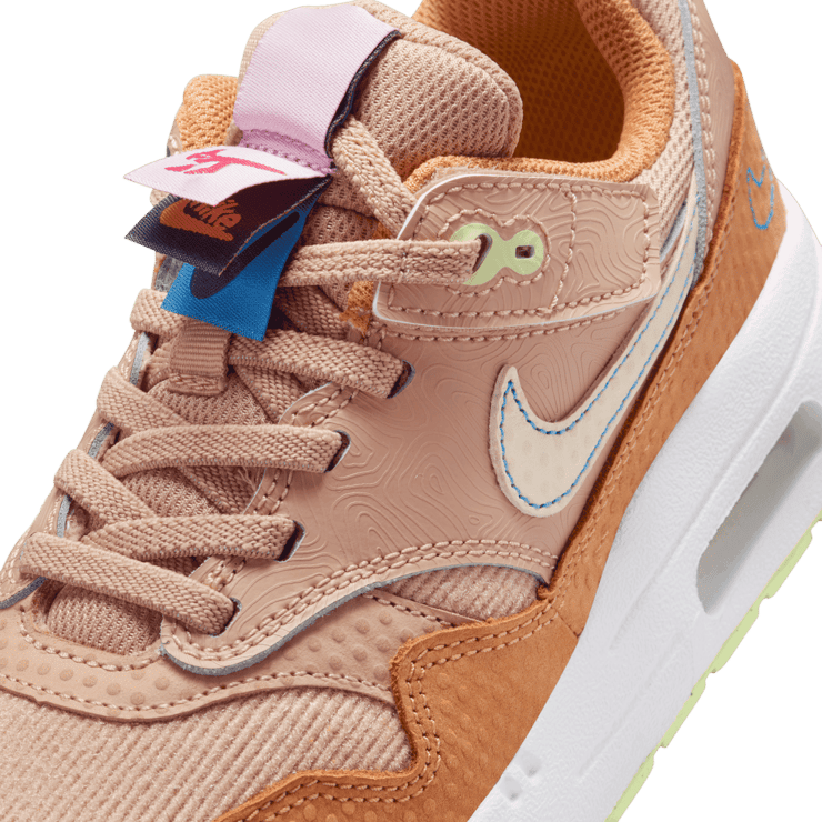 Nike Air Max 1 SE EasyOn PS 'Hemp' Angle 6