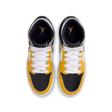 Air Jordan 1 Mid GS 'Yellow Ochre' Angle 1
