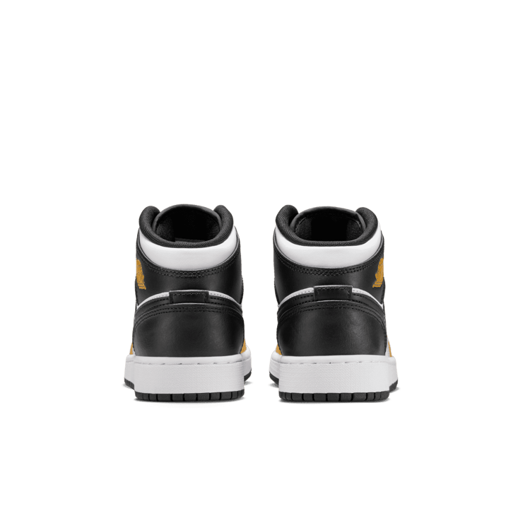 Air Jordan 1 Mid GS 'Yellow Ochre' Angle 3