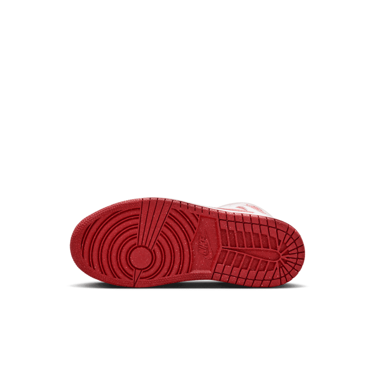 Air Jordan 1 Mid SE PS 'White Dune Red' Angle 0