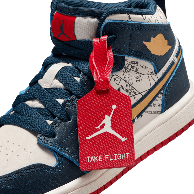 Air Jordan 1 Mid SE PS 'Take Flight' Angle 6