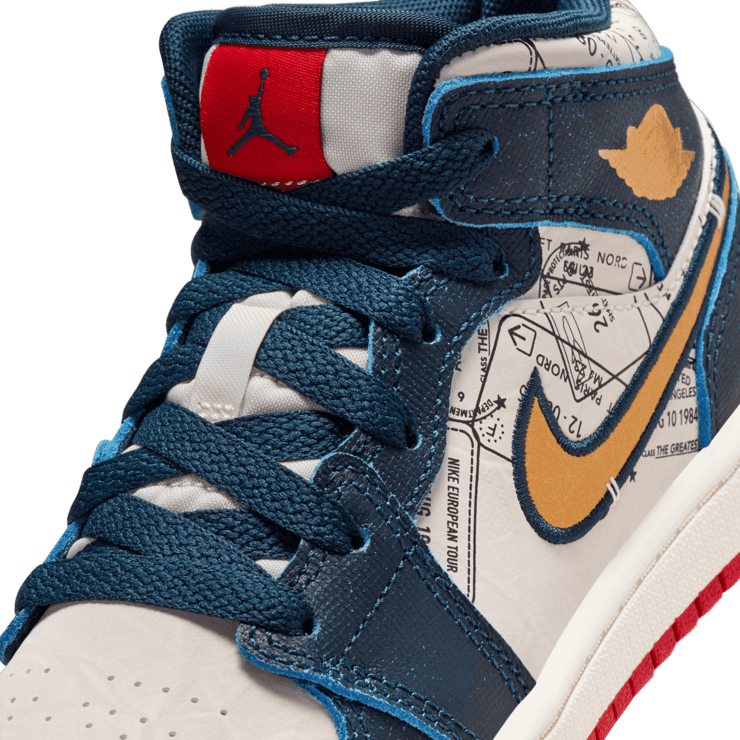 Air Jordan 1 Mid SE PS 'Take Flight' Angle 4