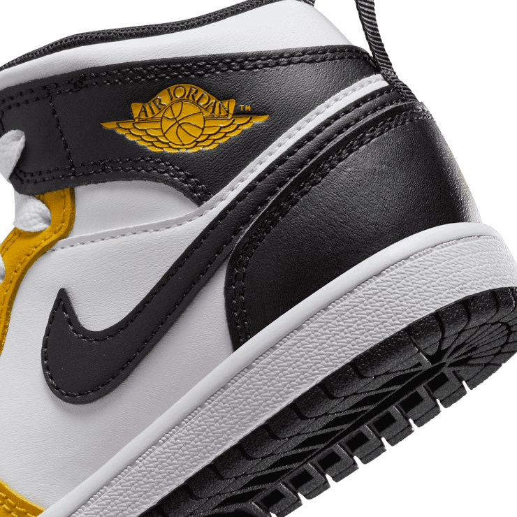 Air Jordan 1 Mid PS 'Yellow Ochre' Angle 5