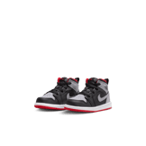 Air Jordan 1 Mid TD 'Bred Shadow' Angle 2