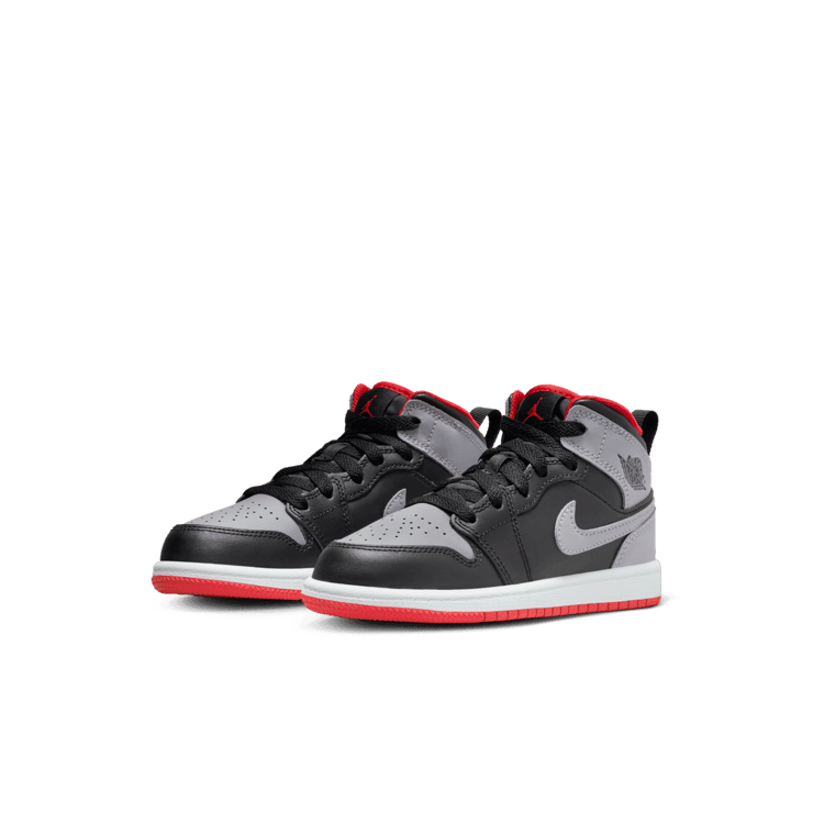 Air Jordan 1 Mid PS 'Bred Shadow' Angle 2