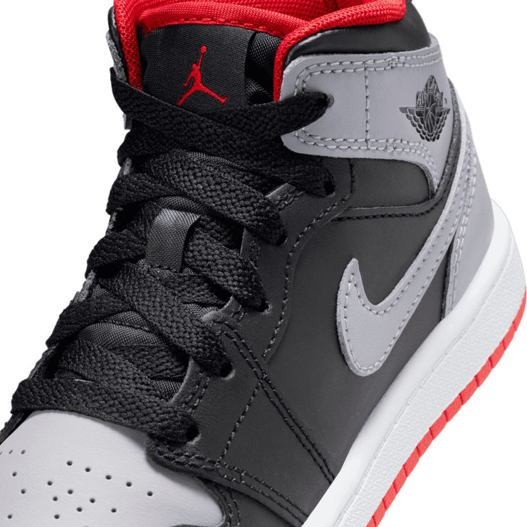 Air Jordan 1 Mid PS 'Bred Shadow' Angle 4