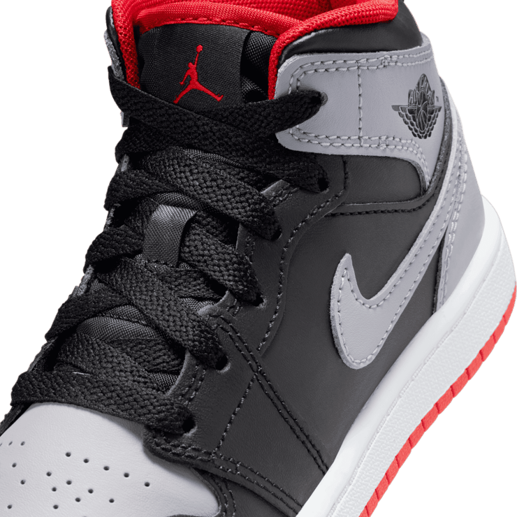Air Jordan 1 Mid PS 'Bred Shadow' Angle 4