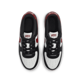 Nike Air Force 1 GS 'Black Dark Team Red' Angle 1