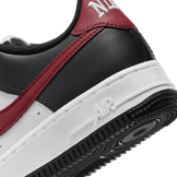 Nike Air Force 1 GS 'Black Dark Team Red' Angle 5
