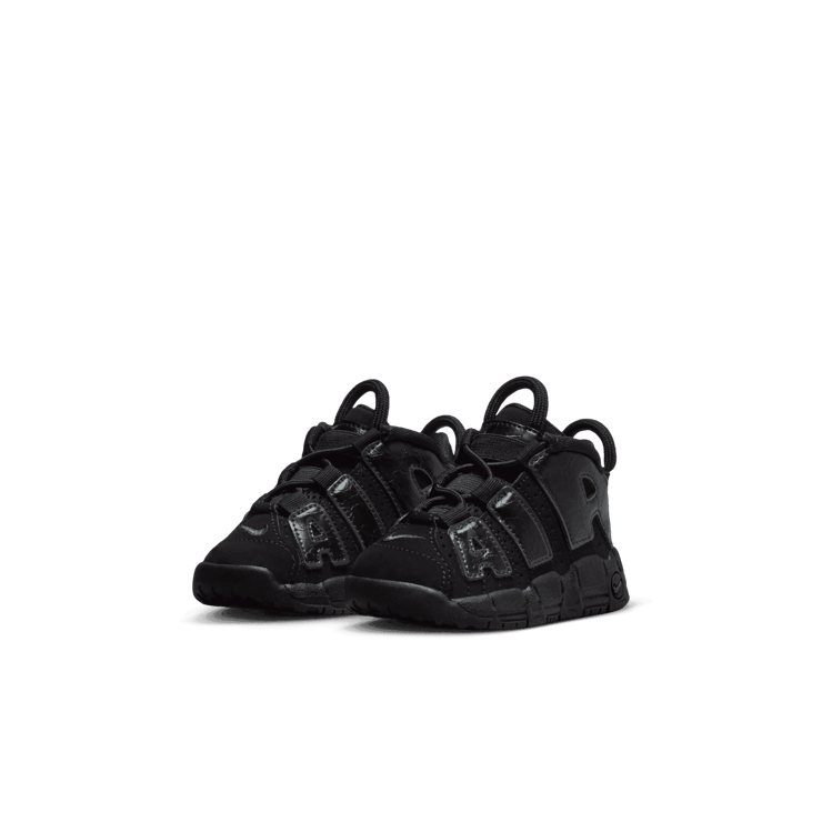 Nike Air More Uptempo TD 'Black Anthracite' Angle 2