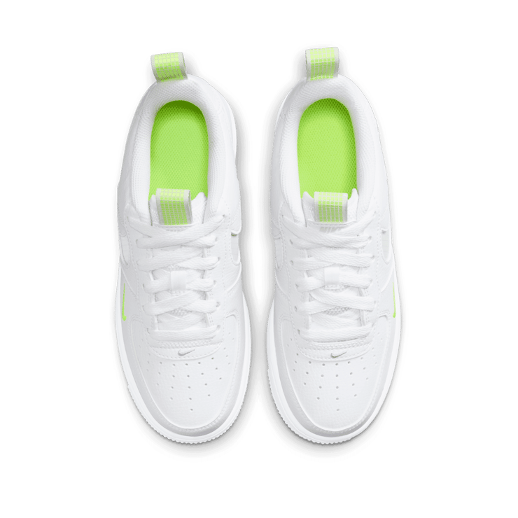 Nike Air Force 1 LV8 GS 'White Volt' Angle 1