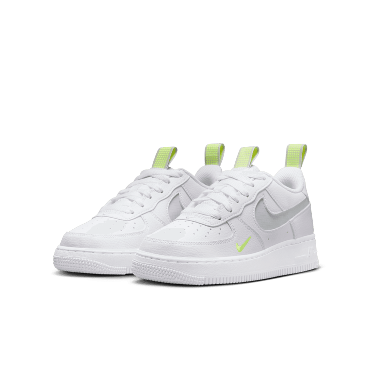 Nike Air Force 1 LV8 GS 'White Volt' Angle 2