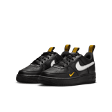 Nike Air Force 1 LV8 GS 'Black University Gold' Angle 2
