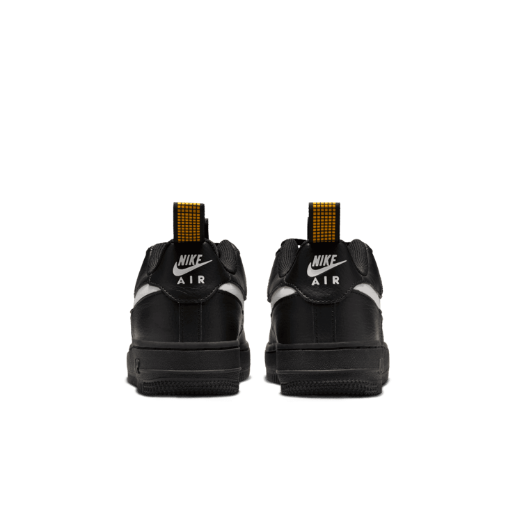 Nike Air Force 1 LV8 GS 'Black University Gold' Angle 3