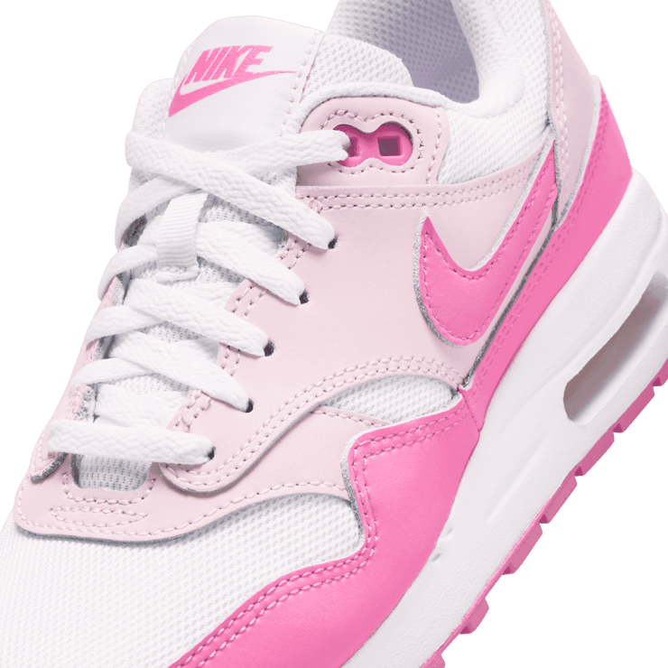 Nike Air Max 1 GS 'White Pink Foam' Angle 4