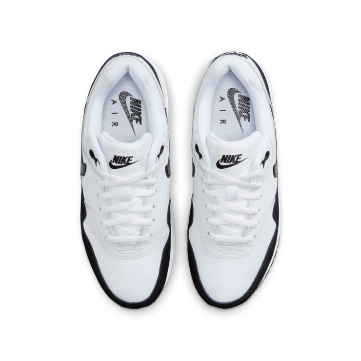 Nike Air Max 1 GS 'White Black' Angle 1