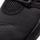 Nike Air Presto GS 'Triple Black' Angle 4