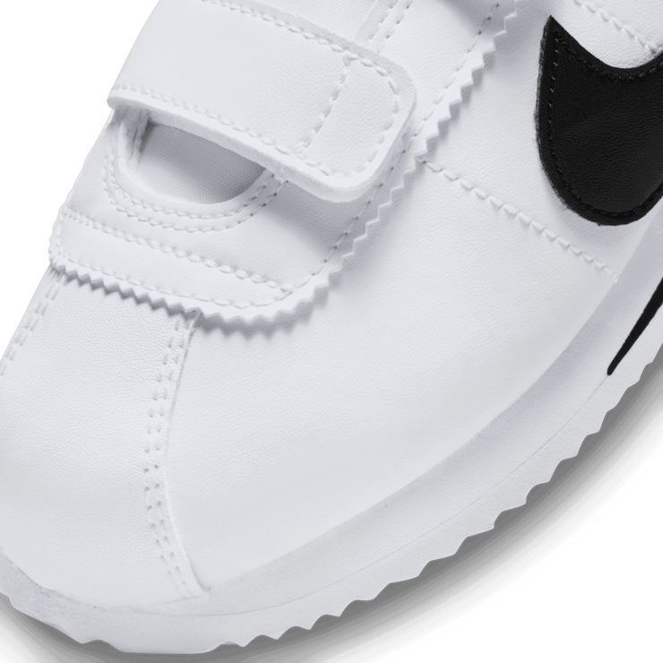 Nike Cortez Basic SL PS 'White Black' Angle 4