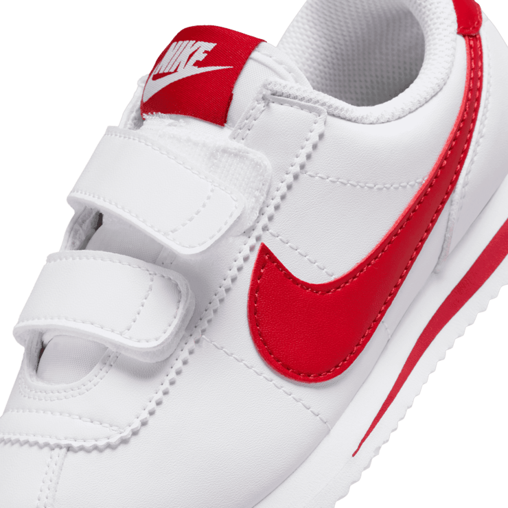 Nike Cortez Basic SL PS 'White Gym Red' Angle 4