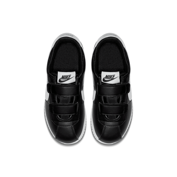 Nike Cortez Basic SL PS 'Black White' Angle 1