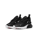 Nike Air Max 270 GS 'Triple Black' Angle 2