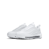 Nike Air Max 97 GS 'White Metallic Silver' Angle 2