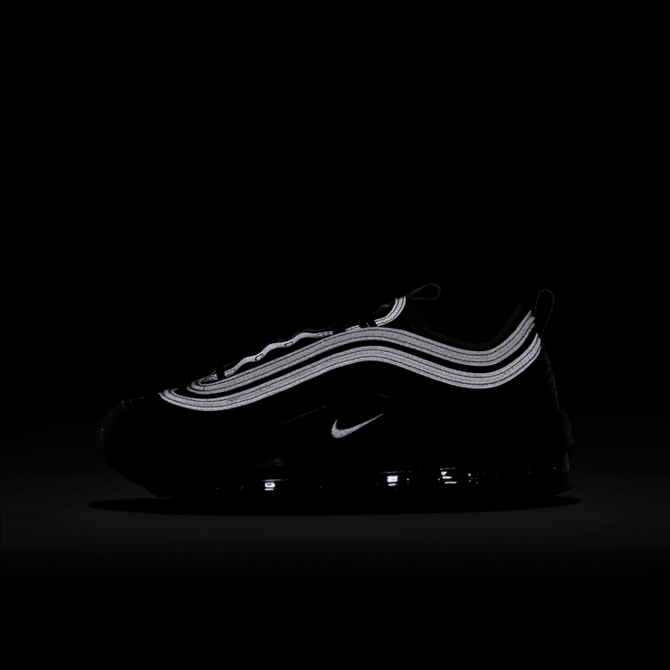 Nike Air Max 97 GS 'Black' Angle 7