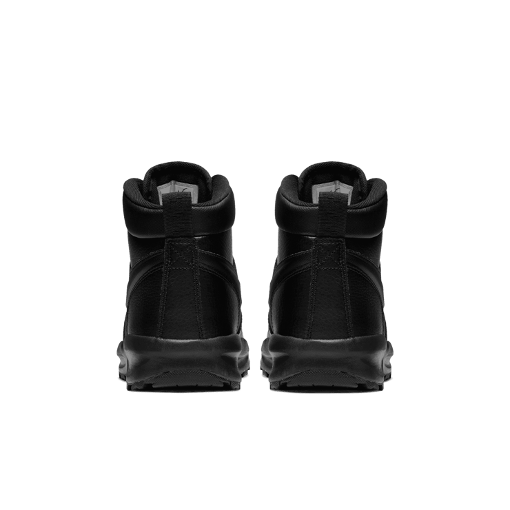 Nike Manoa Leather GS 'Triple Black' Angle 3