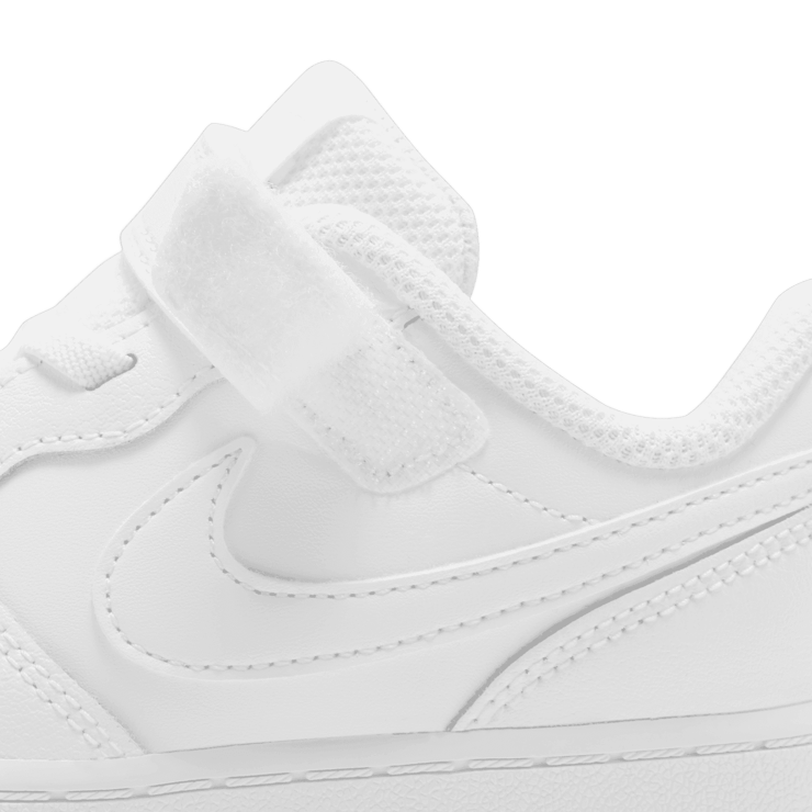 Nike Court Borough Low 2 TD 'Triple White' Angle 5