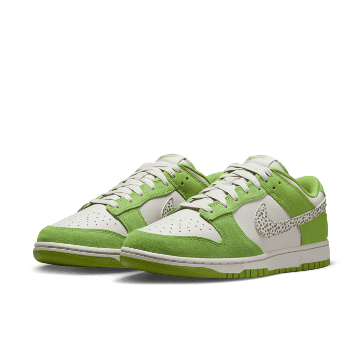 Nike Dunk Low Safari Swoosh Chlorophyll Angle 2