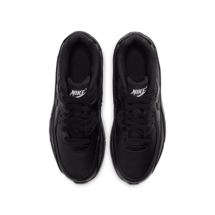 Nike Air Max 90 GS 'Triple Black' Angle 1