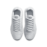 Nike Air Max Plus GS 'White Metallic Silver' Angle 1