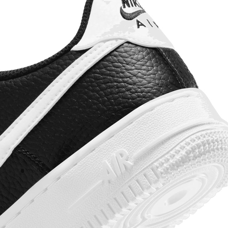 Nike Air Force 1 GS 'Black White' Angle 5