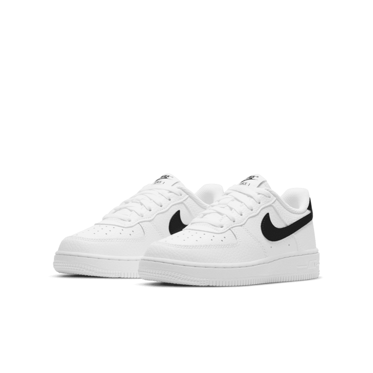 Nike Air Force 1 GS 'White Black' Angle 2