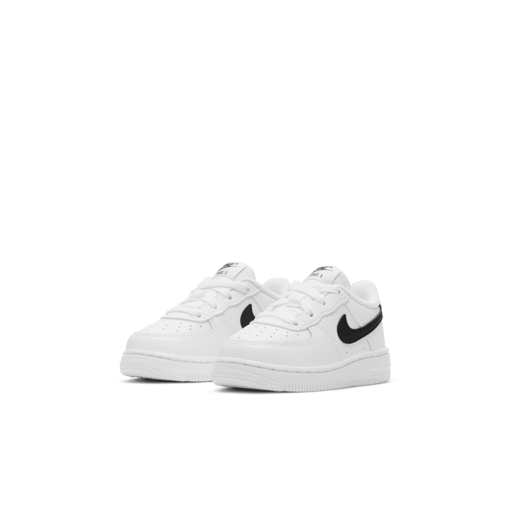 Nike Force 1 TD 'White Black' Angle 2