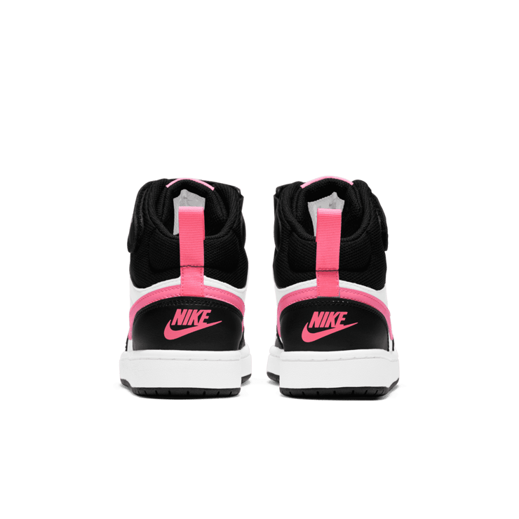 Nike Court Borough Mid 2 GS 'White Sunset Pulse' Angle 3