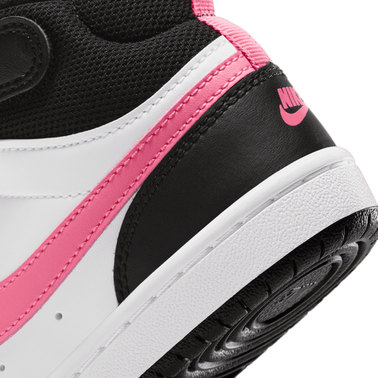 Nike Court Borough Mid 2 PS 'Black Sunset Pulse' Angle 5