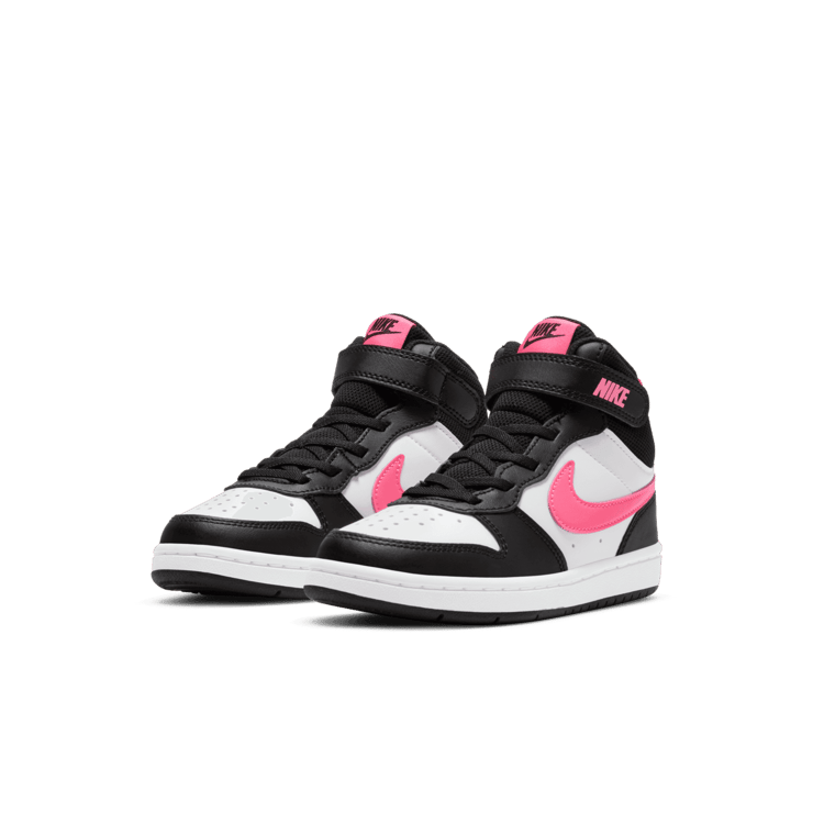 Nike Court Borough Mid 2 PS 'Black Sunset Pulse' Angle 2