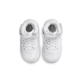 Nike Air Force 1 Mid TD 'Triple White' Angle 1