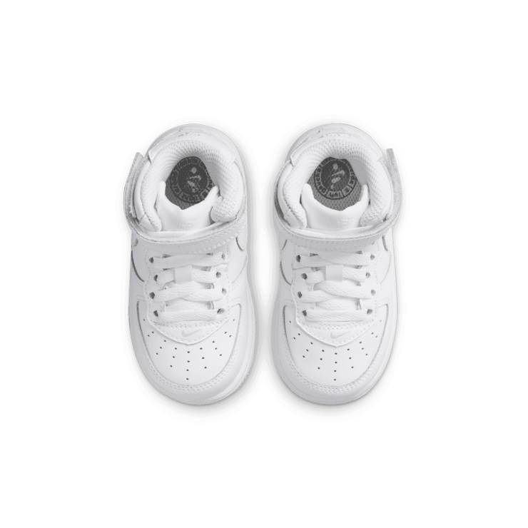 Nike Air Force 1 Mid TD 'Triple White' Angle 1